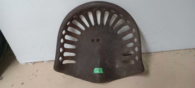 Cast iron tractor seat  in Arts & Collectibles in Brantford