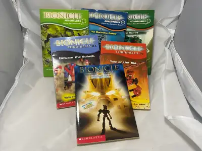 Bionicle Adventures Books  2,3 And 7, Chronicles 1,2, + Mask Of , View more