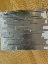 Stainless steel mosaic tile  strips 