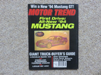 Motor Trend - November 1993 - New 1994 Mustang - Truck Guide