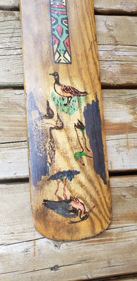 Hand Painted Canoe Paddle
