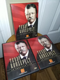 Collectible Set of 2 DVD TEDDY ROOSEVELT AN AMERICAN LION