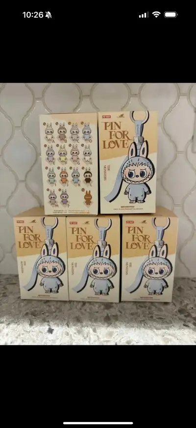 Labubu pin for love, View more