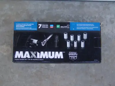 Protective Impact Socket Set 7 pieces, View more