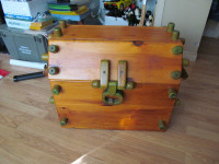 COFFRE JOUETS TOY TRUNK WOOD BOIS UNIQUE RARE VINTAGE