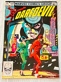 Daredevil#197 1st Lady Deathstrike! Bullseye! comic book