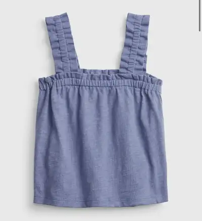 Gap Kids Toddler Ruched Tank Top - Blue (Size 5T), View more
