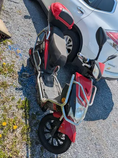 Bought 2 years ago for 3800. Only used 1 summer. It needs a pedal and a new tire. Asking $2000. O.B....
