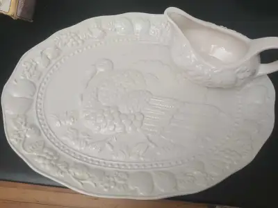 Turkey platter set, View more