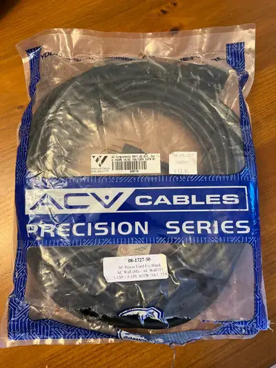 Heavy duty power cord, View more