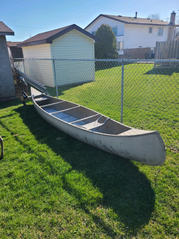 17ft Grumman aluminum canoe 905 246 0714 Canoes, Kayaks & Paddles St. Catharines Kijiji
