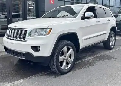 2012 JEEP Grand Cherokee Overland Moteur: 5.7L V8 HEMI Suspension: Quadra Lift Démarreur à distance...