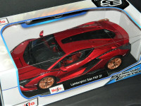 Maisto 1:18 scale Lamborghini Sian FKP 37 diecast car