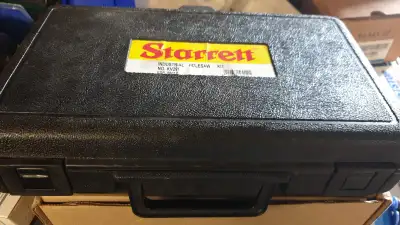 Starrett Industrial Fastcut Bi-metal 14-piece Hole Saw Kit K291 With Metal Case , HSS Kit features f...