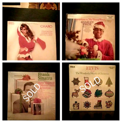 A selection of 4 Christmas Vinyl LP's. Perfect for the collector!! Your Choice $10.00 each Charley P...