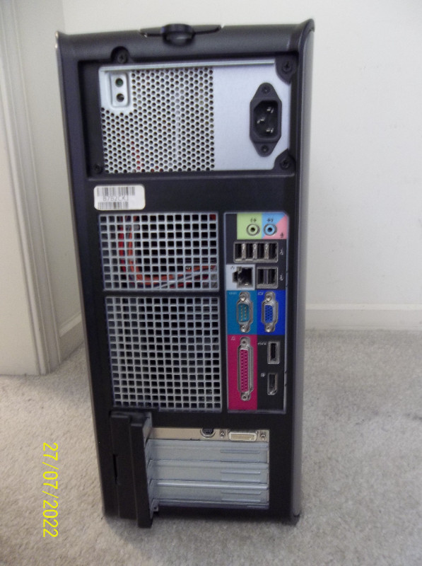 Dell Optiplex 760 QuadCore PC + All Components for Sale in Desktop Computers in Richmond - Image 3