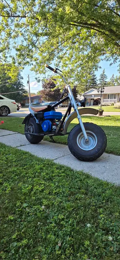 Rev up your weekends with this charming used minibike! It features a sturdy build, perfect for some...