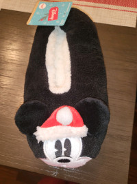 Brand New Mickey Mouse Christmas Slippers