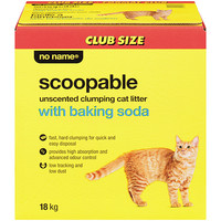 Scoopable Unscented Clumping Cat Litter -- 35kg