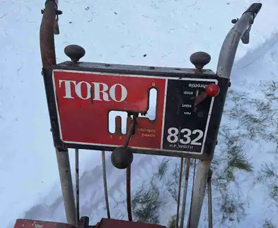 32" Toro Snowblower, View more