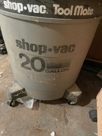  Sawdust shop vac 20 gallon 