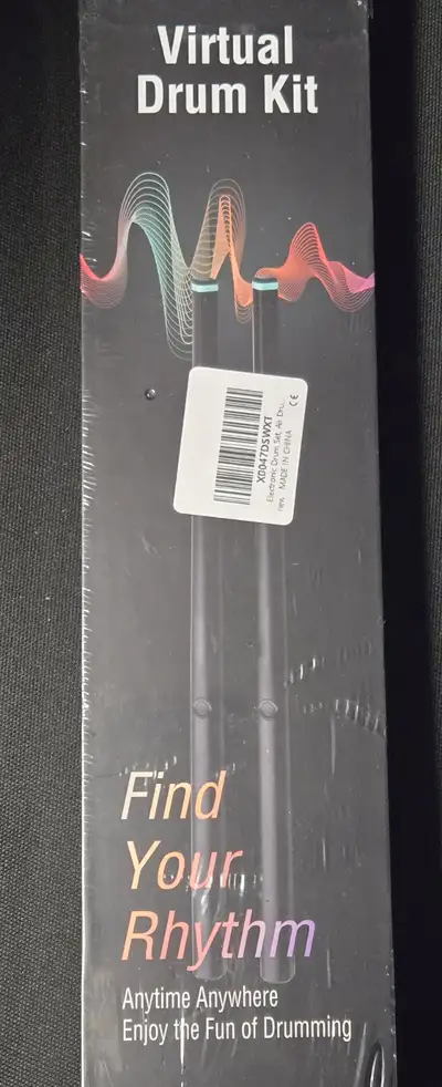 VirtualElectronicAirDrum Kit–Bluetooth Drumsticks with Pedals, View more