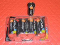 Noma D-Cell batteries - new or near new - read carefully
