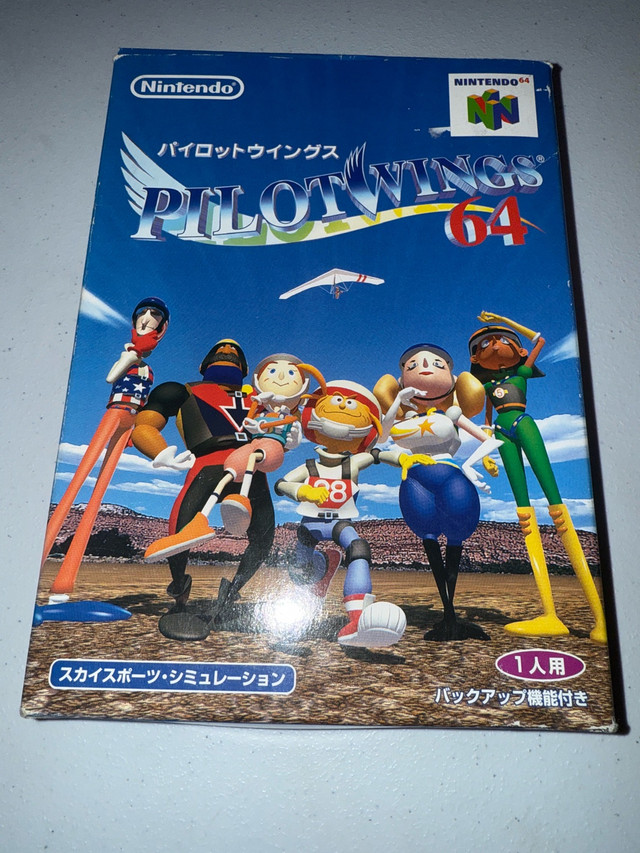 Nintendo 64 Pilotwings 64 (CIB, Japanese Version) in Older Generation in Oshawa / Durham Region