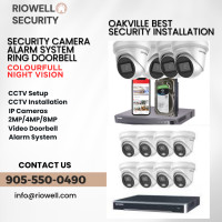 ALARM SYSTEM, 4K CCTV CAMERA AVAILABLE FOR INSTALLATION & SALE