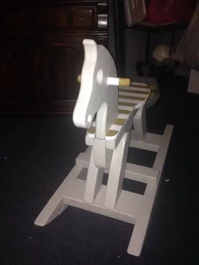 Wooden Rocking Horse, View more
