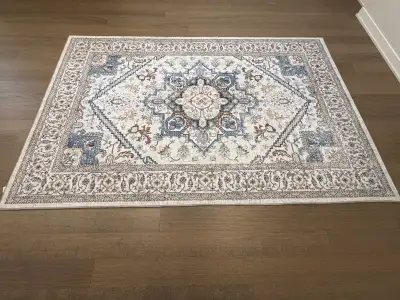 Soft Neutral Area Rug 6X9, View more