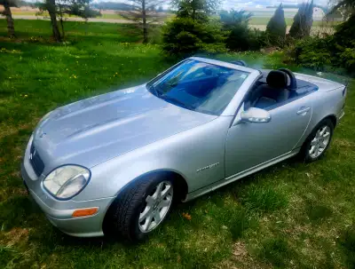 Hello, I am selling my 2001 Mercedes-Benz SLK Kompressor. One family owned since new. Always stored...