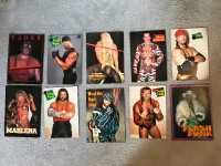 WWF WWE, Lot of 10 Full Page Magazine Clippings