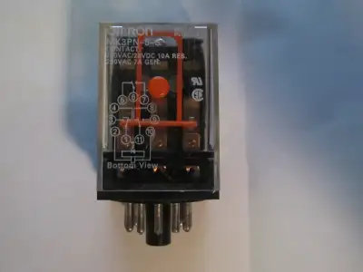 Omron MK3PN-5-S-AC120 3PDT relay with socket, View more