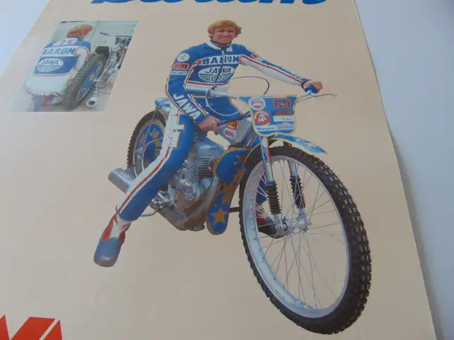 BARUM JAWA POSTER RACE MOTORCYCLE in Other in Kingston - Image 3