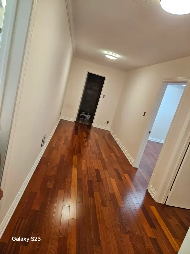 Two bedroom basement in North York for rent