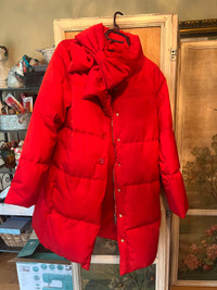 Red Puffy Kate Spade Jacket 