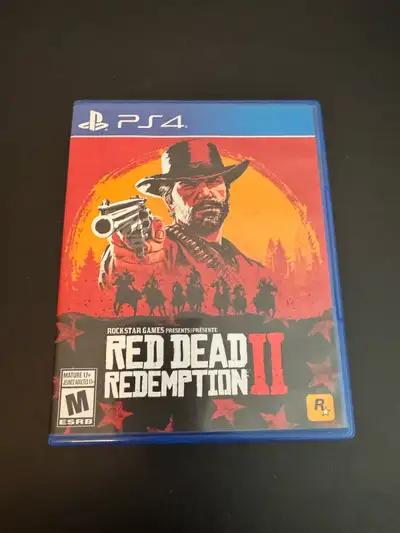 red dead redemption 2 for PS4
