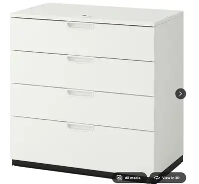 IKEA drawer  - white, View more