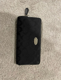 Black Coach Wallet