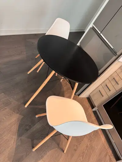 Four Leg Dining Set (Set of 3 - 1 table & 2 chairs)), View more