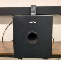 Sanyo FWSB426F Sound Bar and Subwoofer