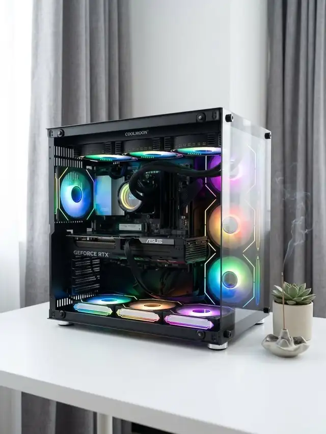 RTX 5070 Ryzen 7 7800X3D Gaming PC 32GB DDR5 1TB SSD FIRM in Desktop Computers in Mississauga / Peel Region - Image 3