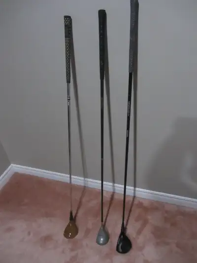 GOLF CLUBS LEFT  3 DRIVERS, View more
