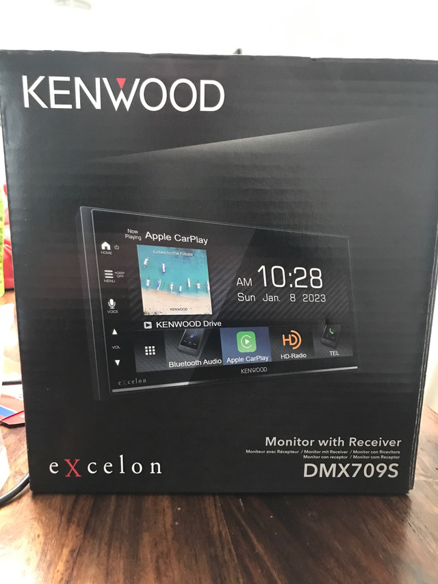 Kenwood Exceleon DMX709S Monitor with Receiver  in Stereo Systems & Home Theatre in Edmonton