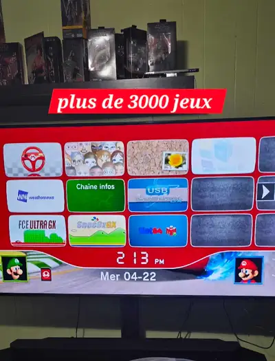 pour votre wii plus de 3000 jeux.LIRE DESCRIPTION , View more