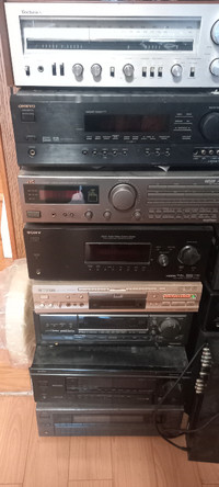 Few Sony stereo receivers