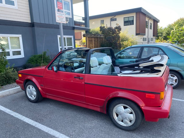 1991 Volkswagen Golf Cabriolet in Cars & Trucks in Penticton - Image 2