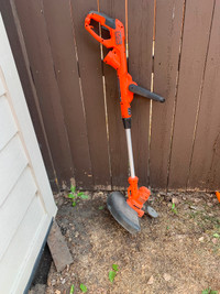 Black and decker weed whip and edger in one for sale