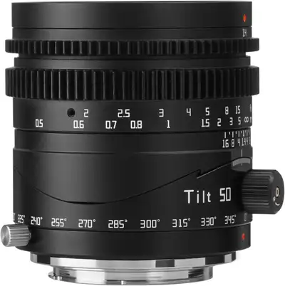 TTartisan 50mm F1.4 Tilt Lens, Compatible with Full-Frame Nikon Z-Mount Mirrorless Cameras Z5 Z6 Z7...